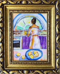 «En la cocina».