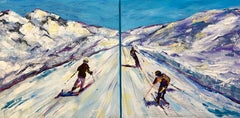 "The Mountains".  Diptychon