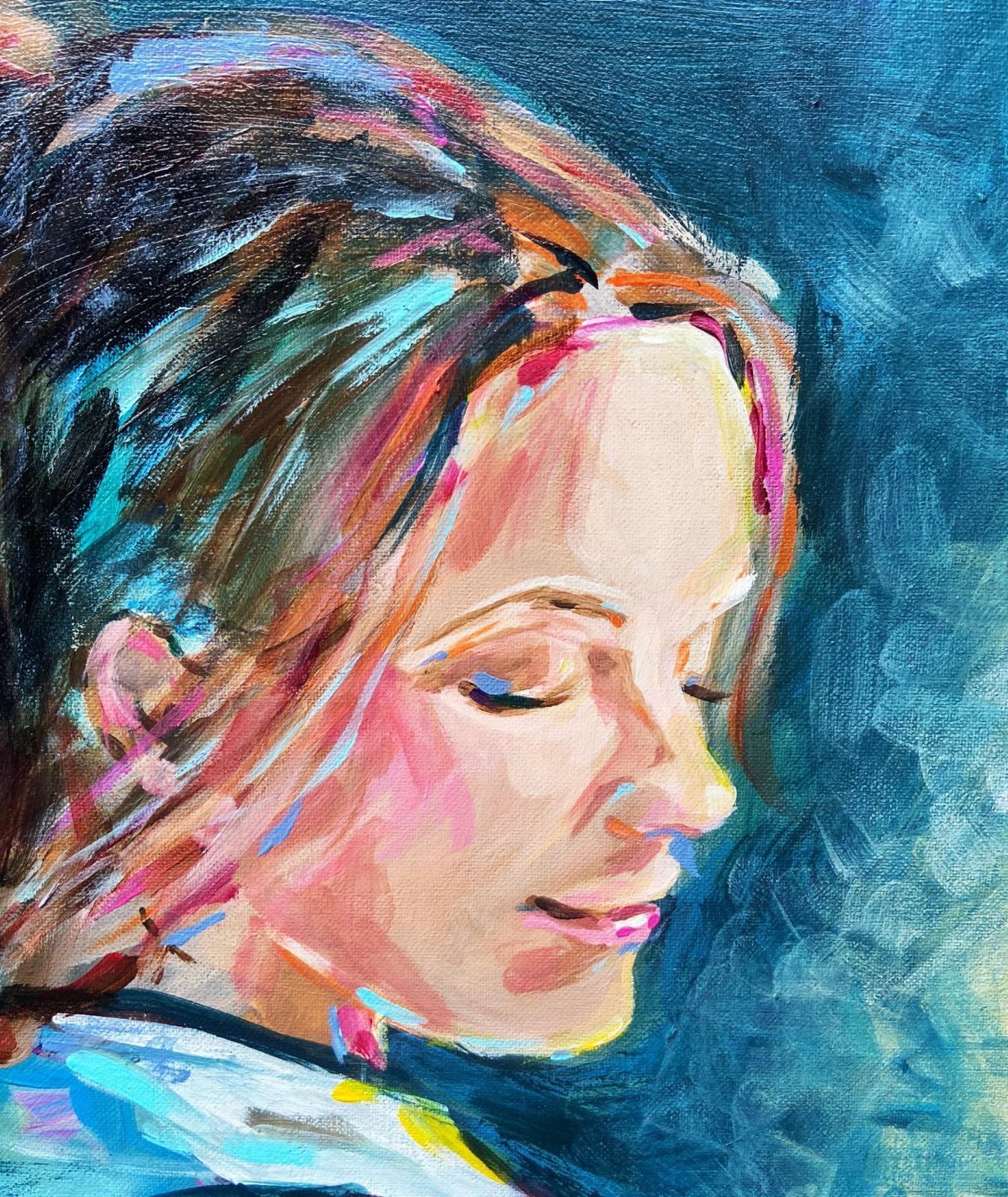 Mi luz. Pintura original de Liudmila Shabazova - Painting de Liudmila Shabazova 