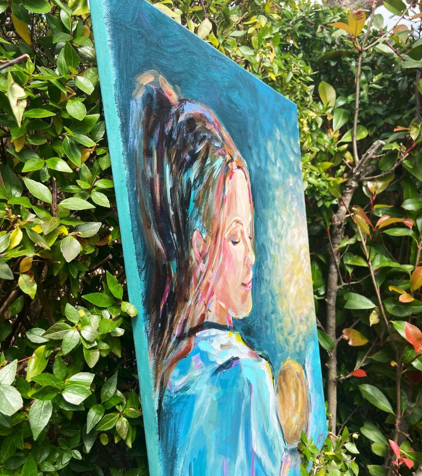 Mi luz. Pintura original de Liudmila Shabazova - Painting Impresionista de Liudmila Shabazova 