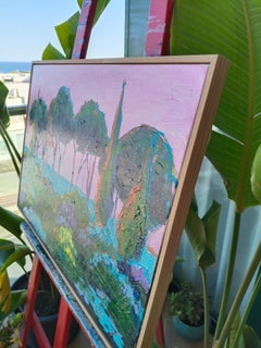 "Pink morning." Collection "Green"