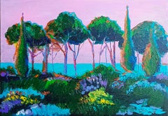 "Pink morning." Collection "Green"