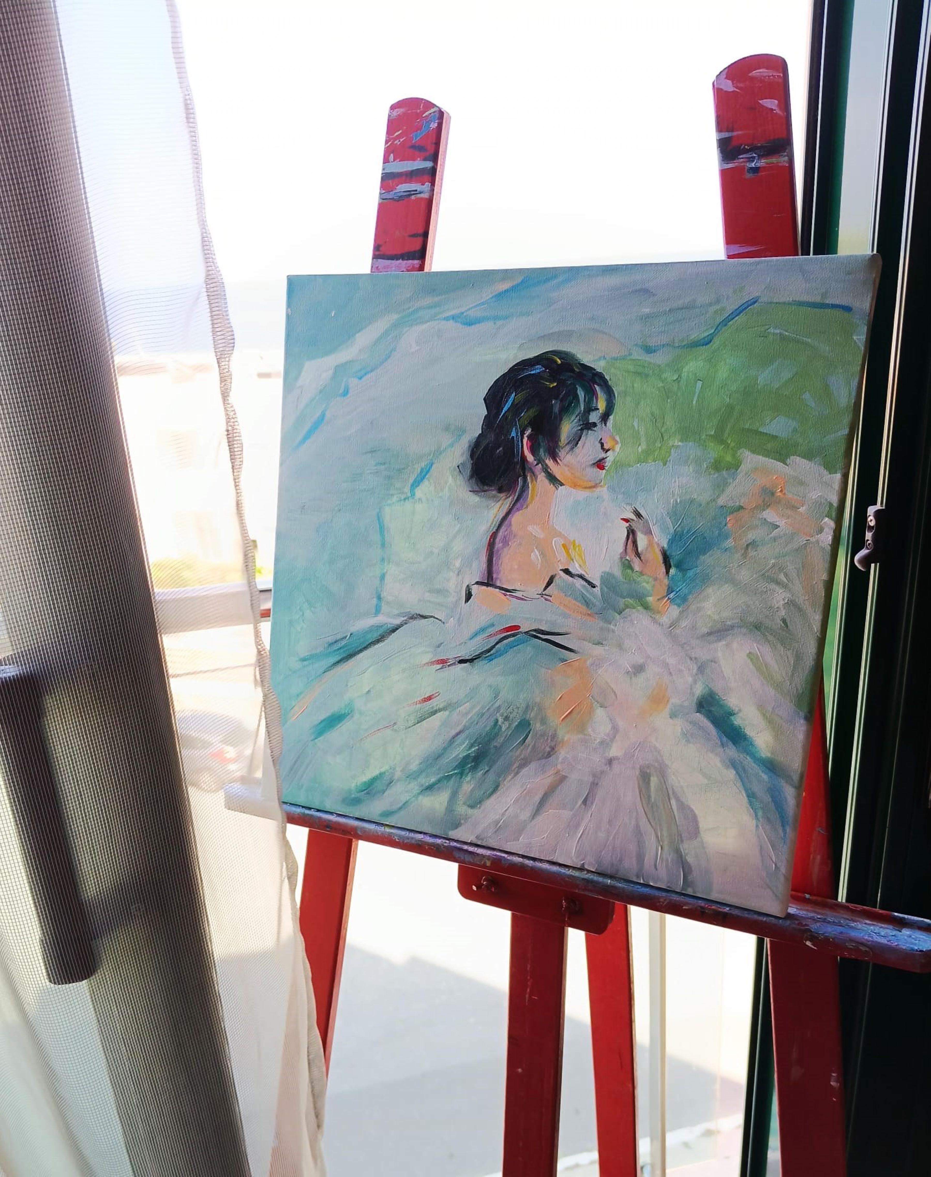 Tender - Painting by Liudmila Shabazova 