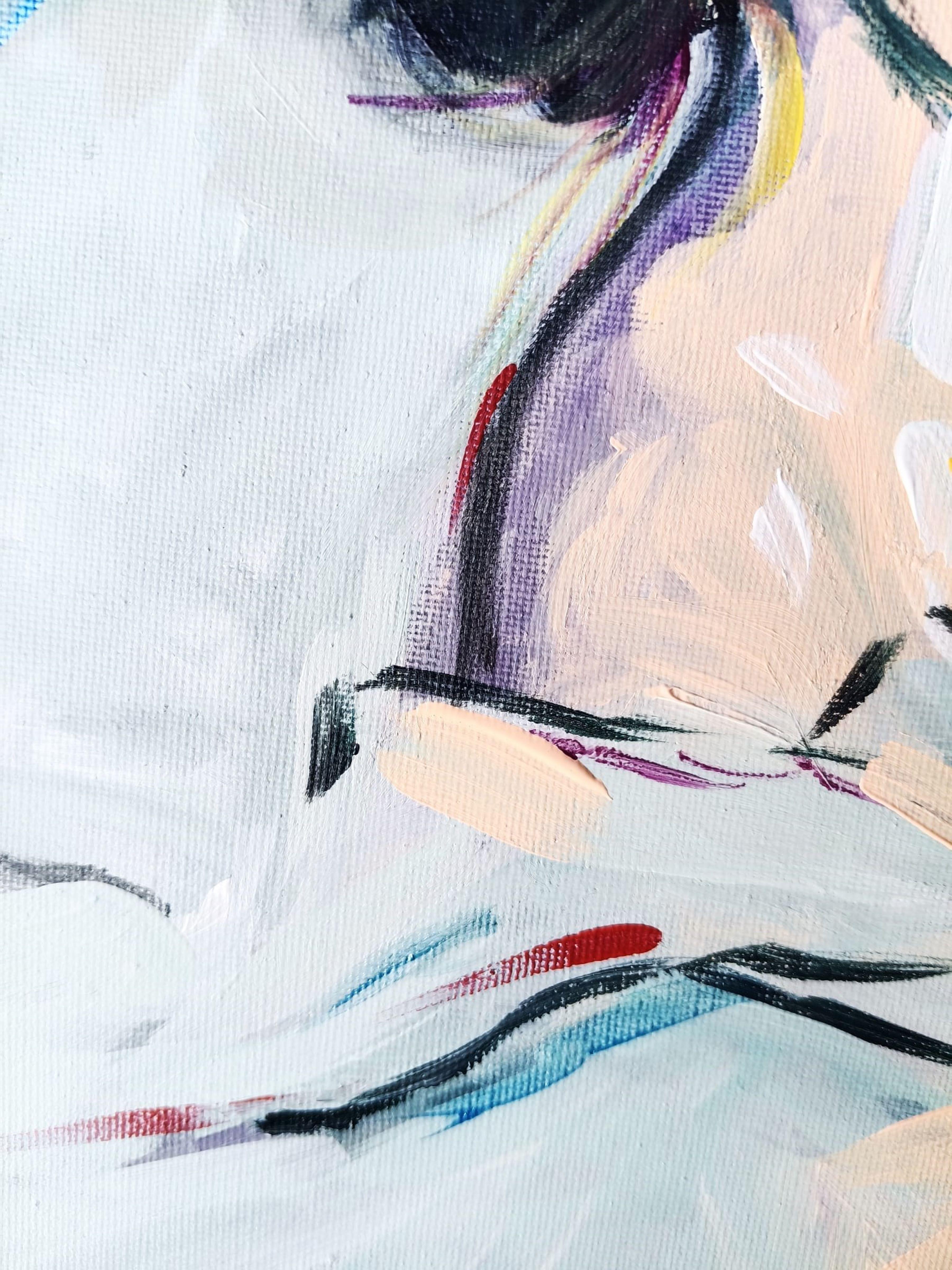 Tender - Impressionist Painting by Liudmila Shabazova 