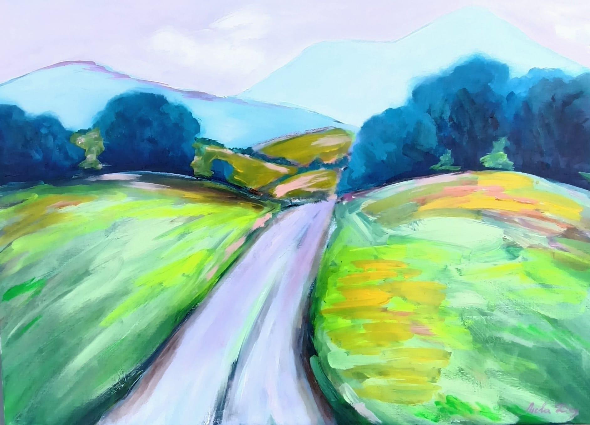 The road home.