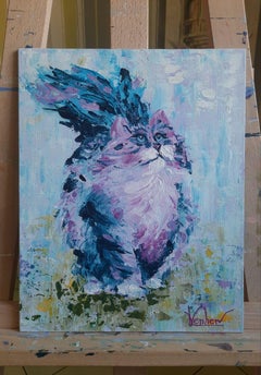 Lilas Cat. original painting