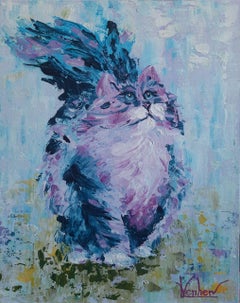 Lilas Cat. original painting