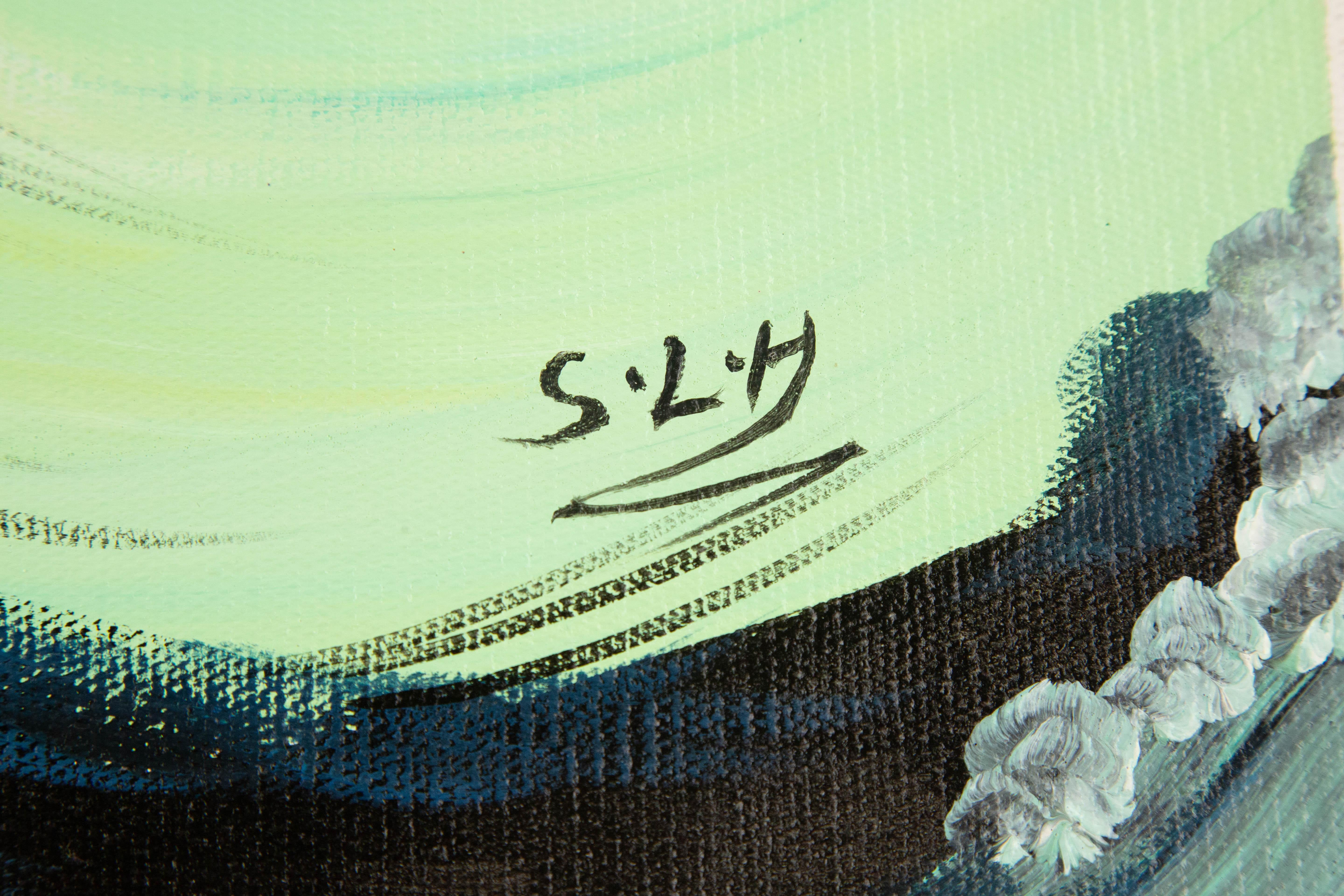 LiuHua Song Abstract Original Acrylic On Canvas 