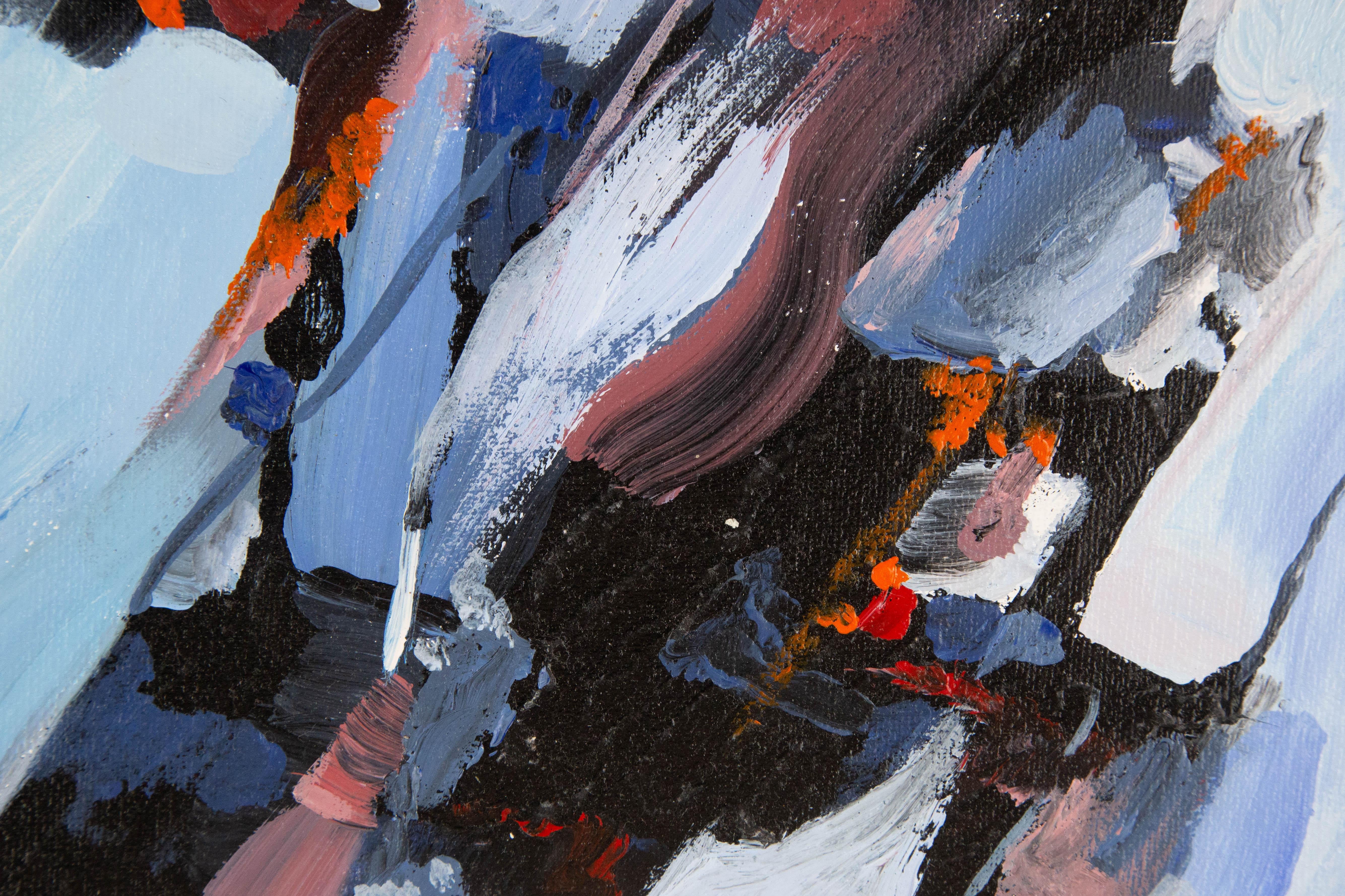 Liuhua Song Contemporary Original Acrylic On Canvas 