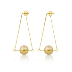 Liv Luttrell South Sea Pearl Kinetic Pearl Earrings and Pendant