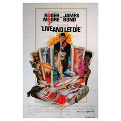 Vintage Live and Let Die, Unframed Poster, 1973