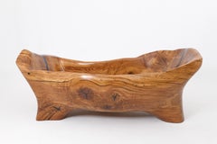Live Edge Bathtub Carved from Single Piece of Wood, Fully Functional, Logniture