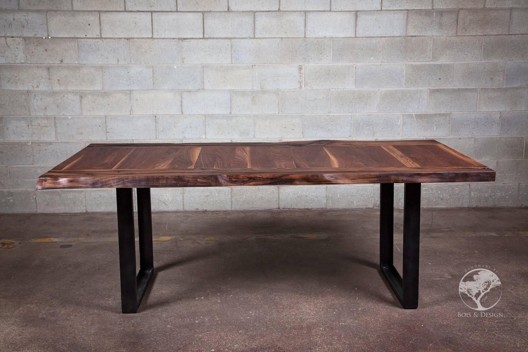 black walnut dining room table