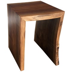 Black Walnut End Table live edge