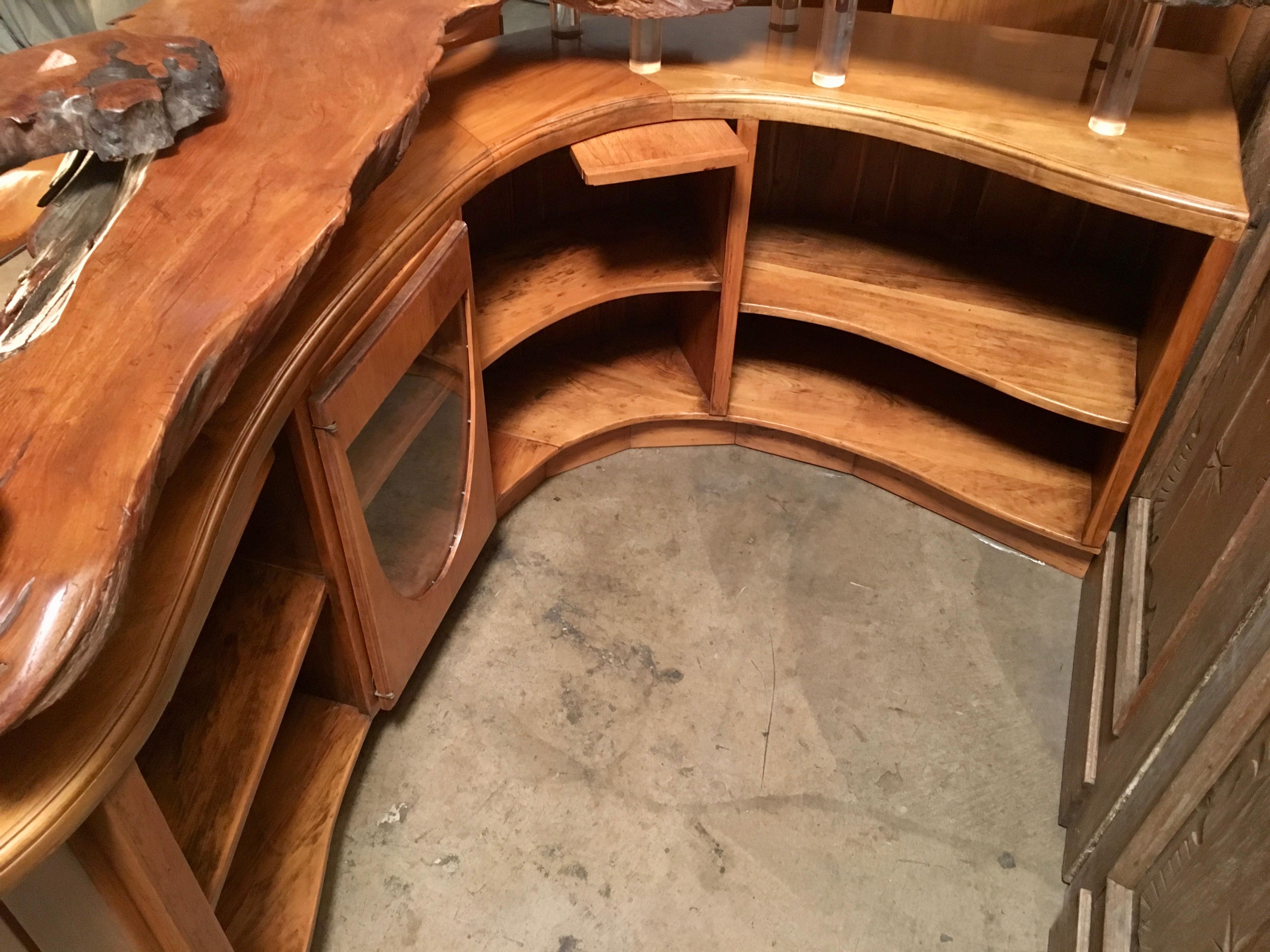 curved bar ideas
