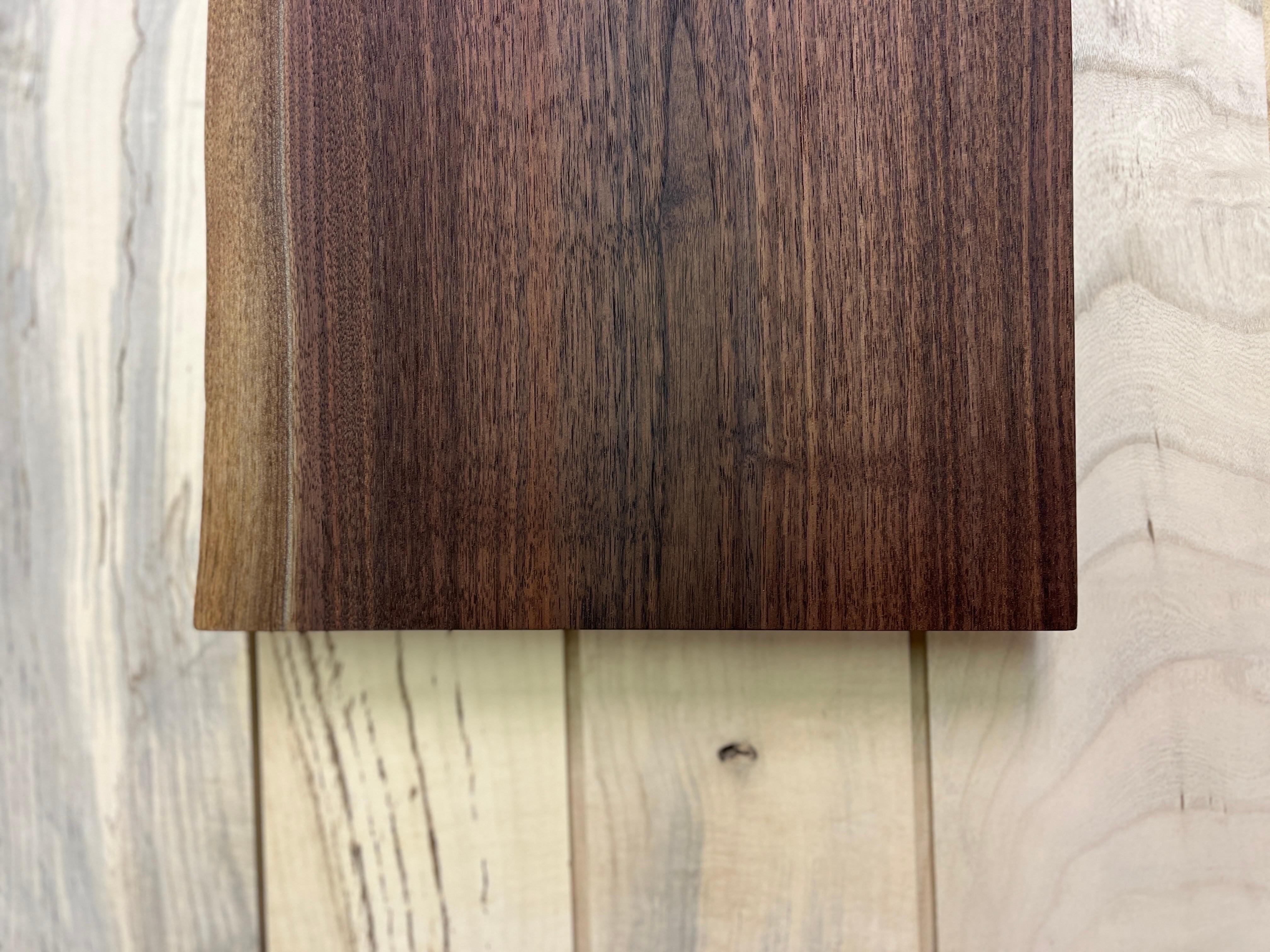 Hand-Crafted Live Edge Charcuterie Board in Walnut by Alabama Sawyer