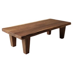 Table basse « Live Edge » - 20 x 50 pouces, banc en noyer d'Amérique du Sud