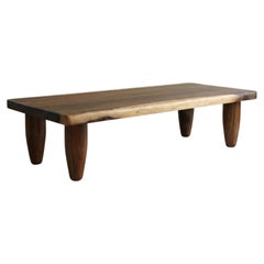 Table basse « Live Edge » - 20 x 50 pouces, banc en noyer d'Amérique du Sud