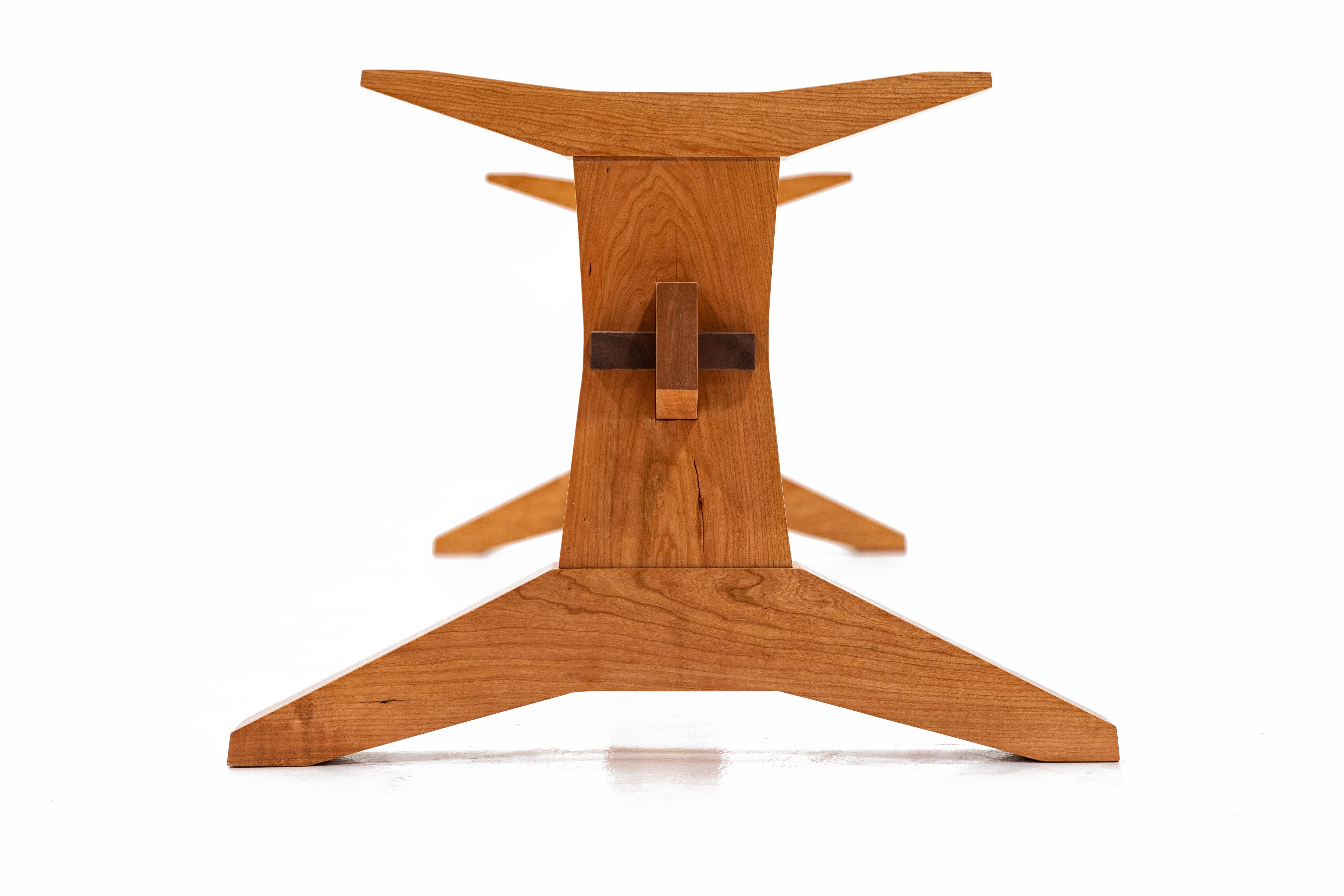 Woodwork Live Edge Dining Table in Cherry by Goebel