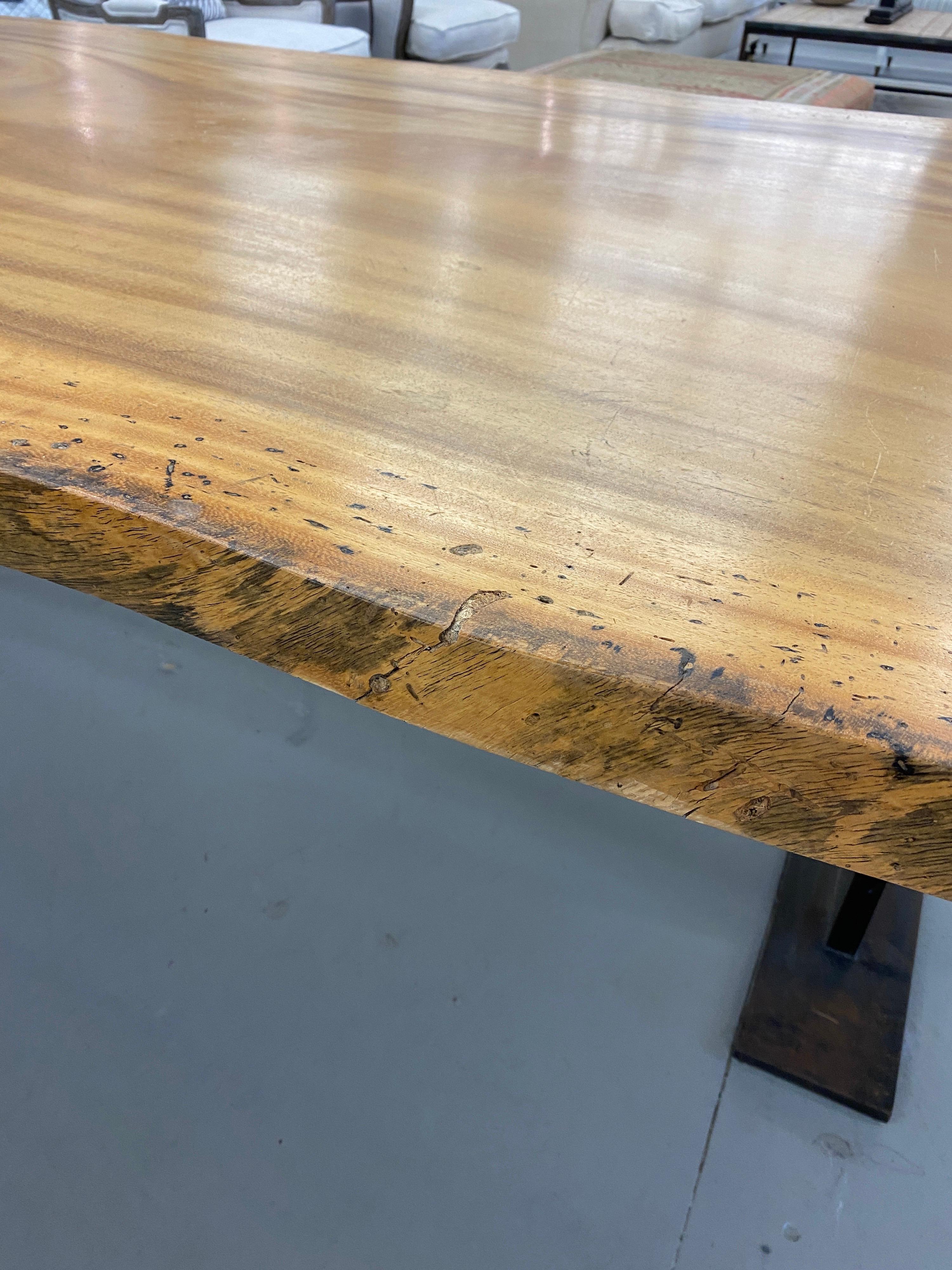 Live Edge Dining Table with 