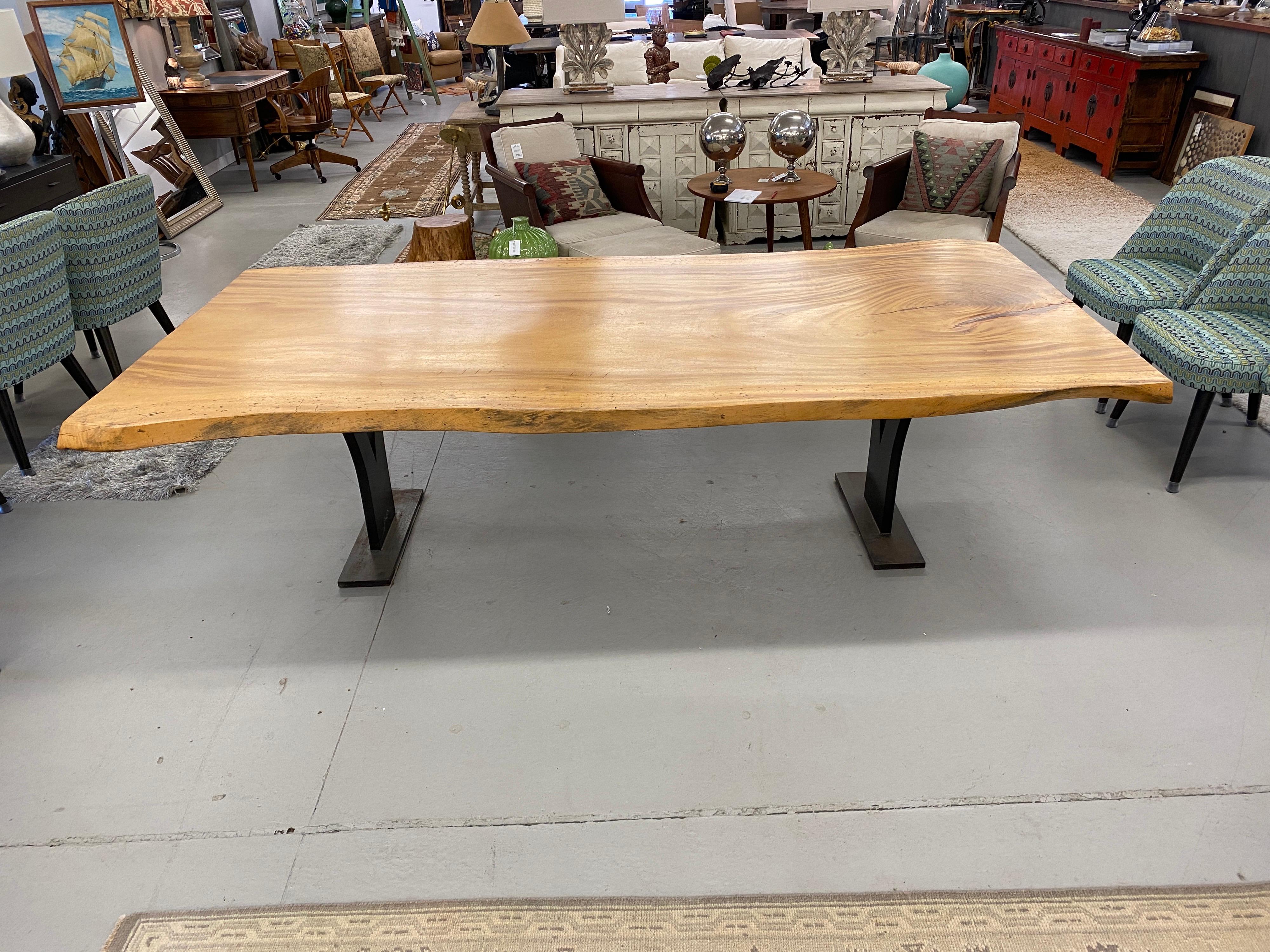 Live Edge Dining Table with 