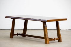 Olavi Hanninen - Dining Table - Elm - Live Edge - 1950