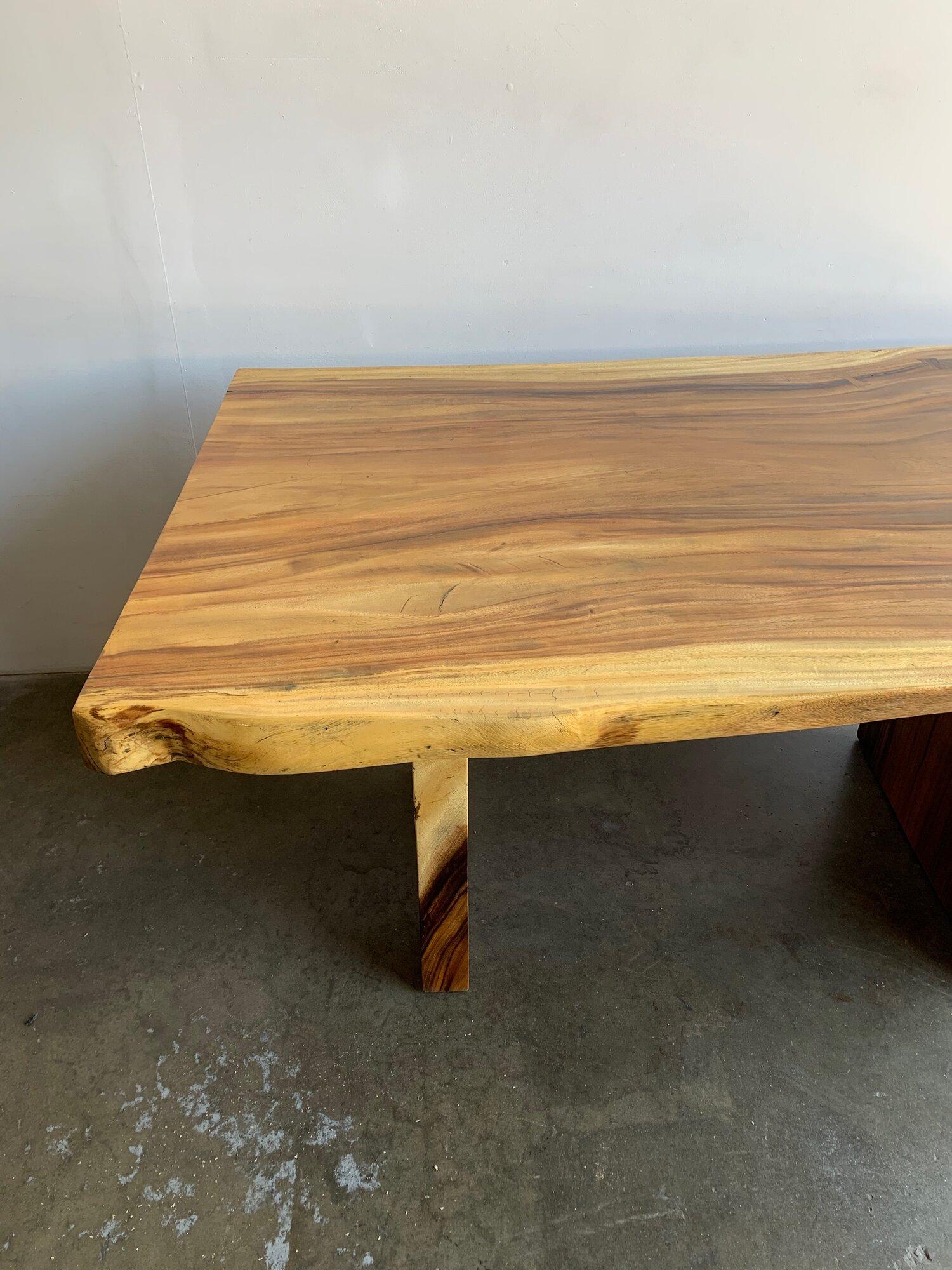 American Live Edge Indoor / Outdoor Dining Table