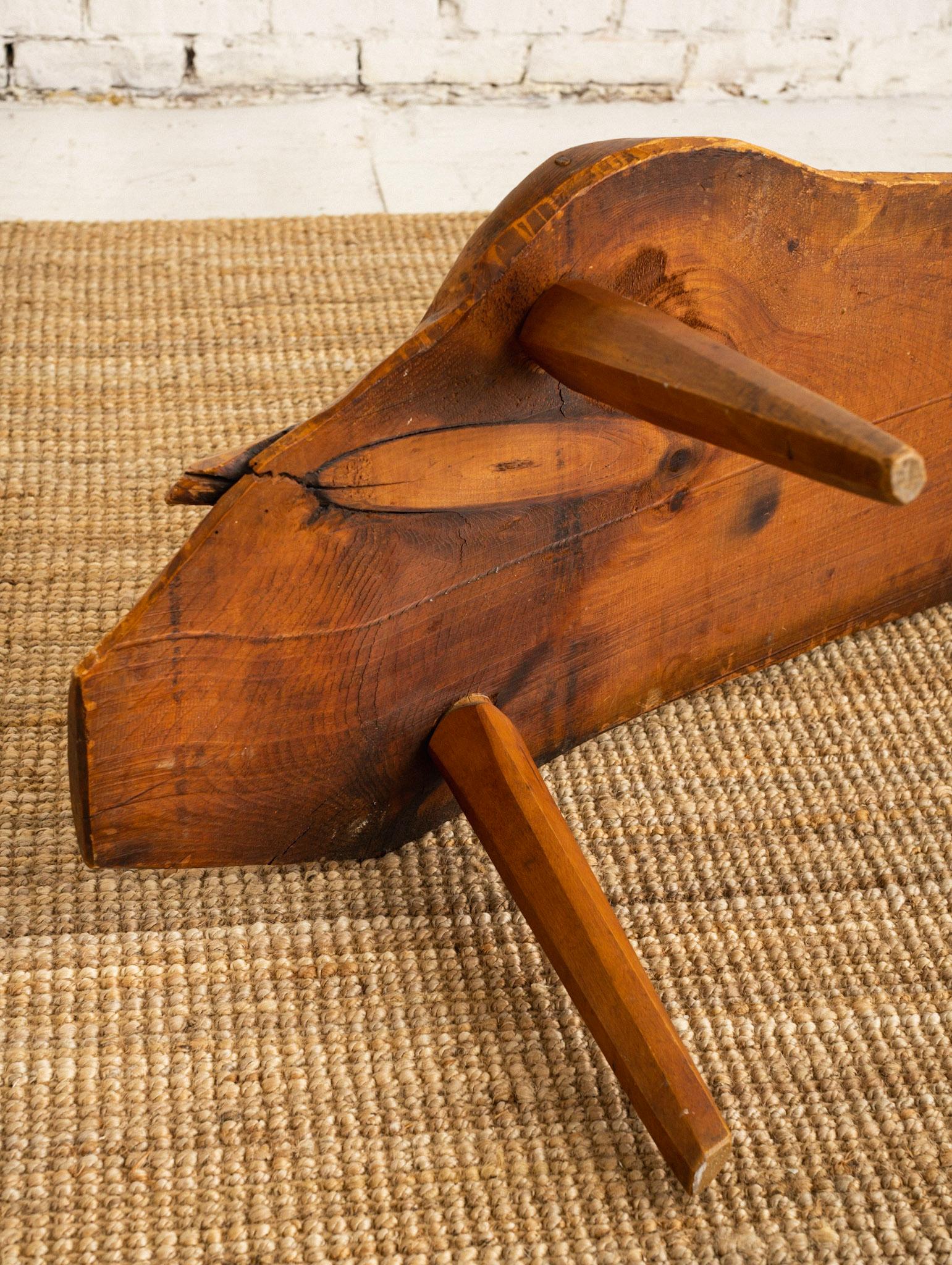 Live Edge Knotty Pine Coffee Table 2