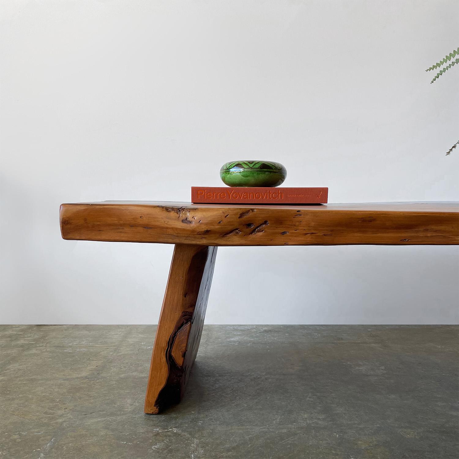 Table basse Live Edge du milieu du siècle dernier en vente 8
