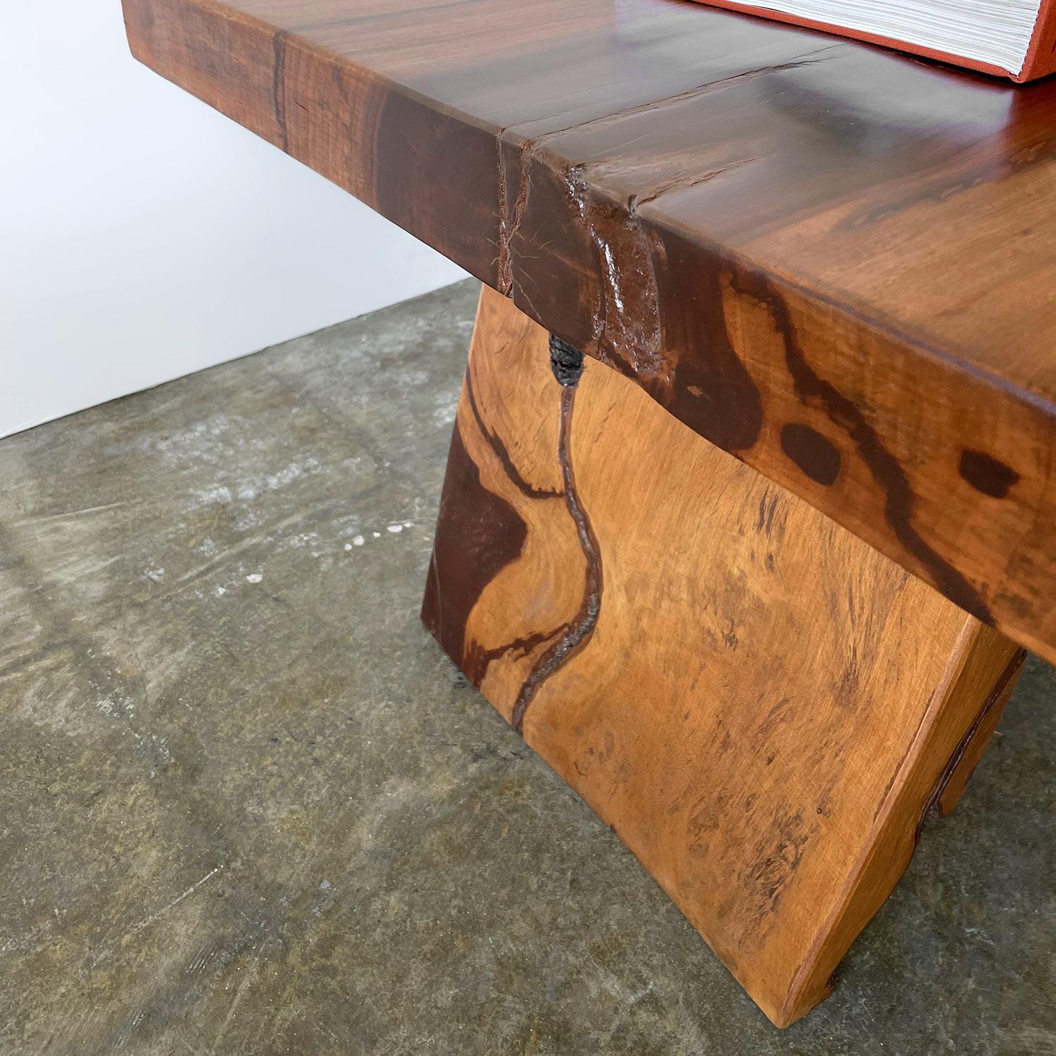 Live Edge Mid Century Coffee Table  For Sale 10