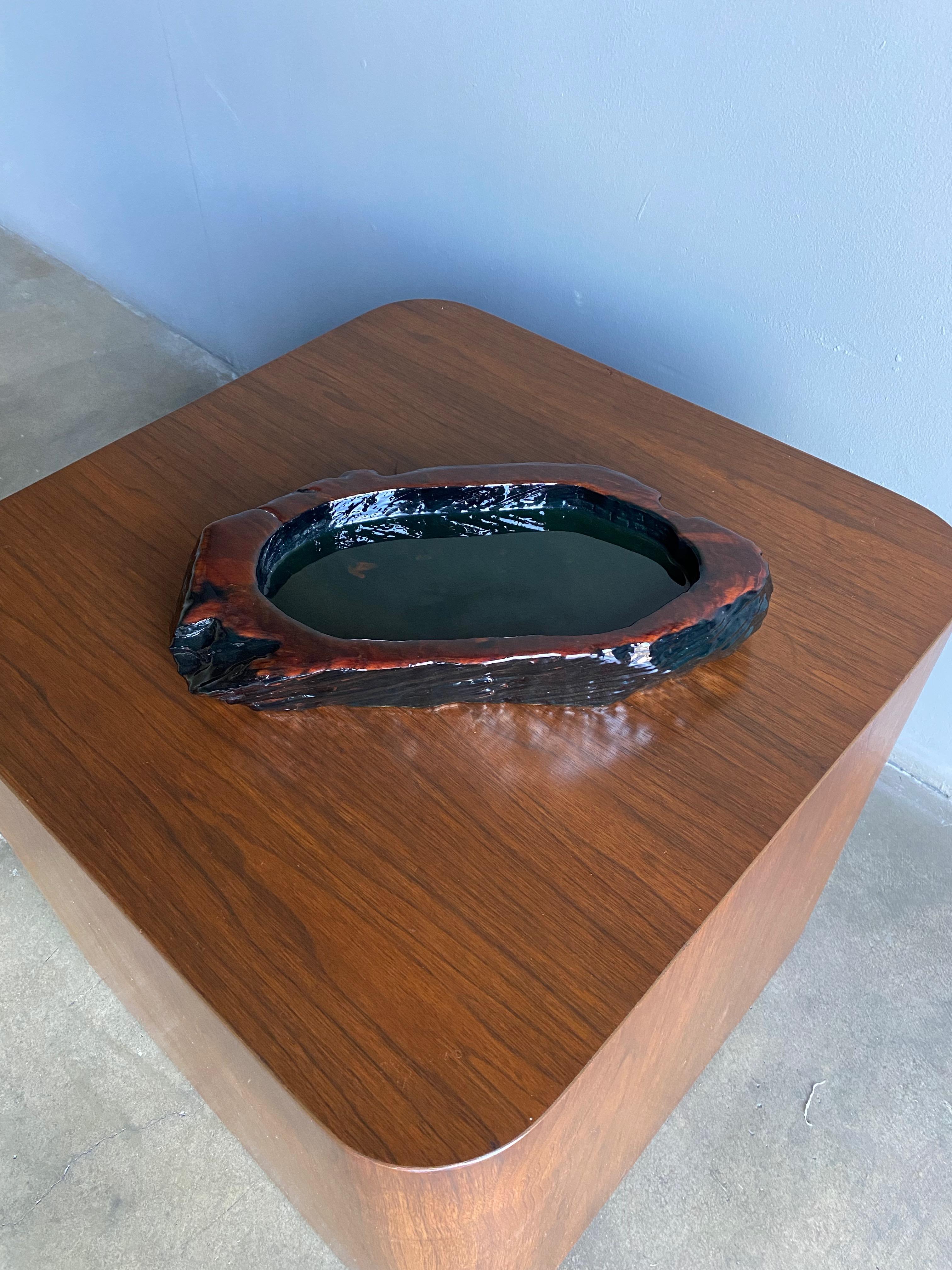 Live Edge Redwood Bowl/Catchall For Sale 3