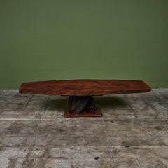 Live Edge Redwood Coffee Table