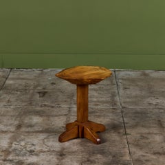 Live Edge Side Table by Claude V. Gardner