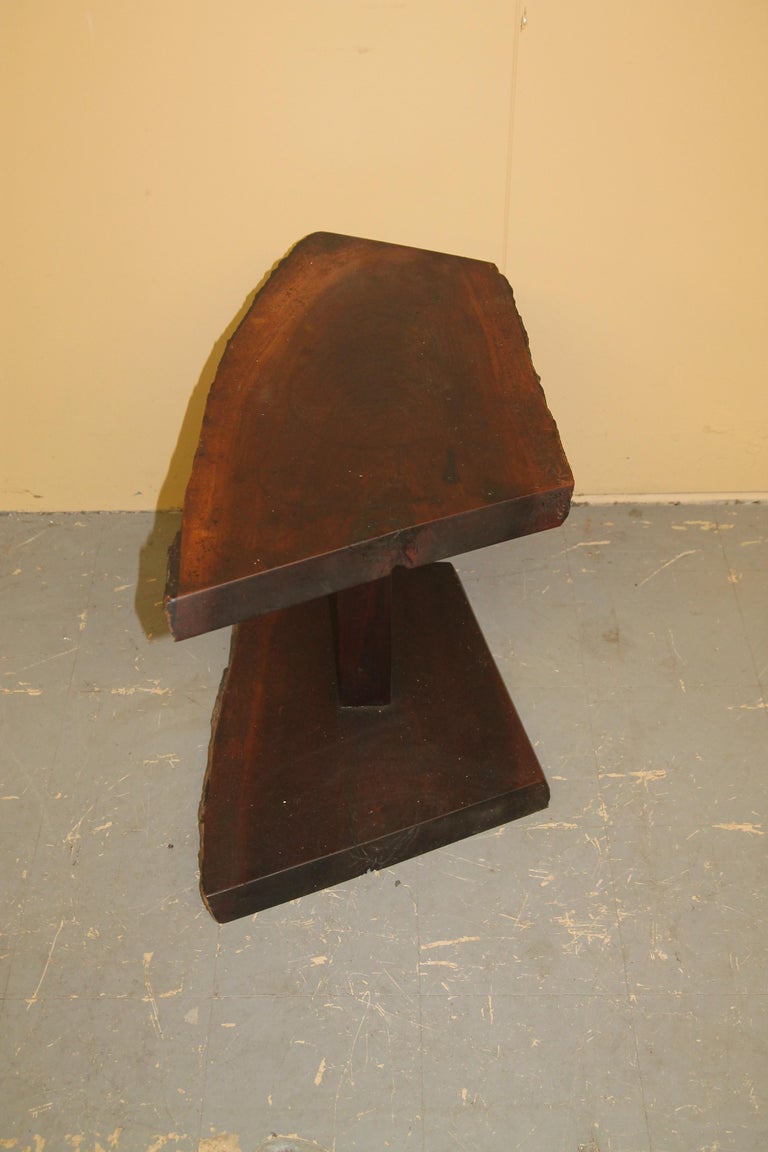 Live Edge Side Table For Sale at 1stDibs
