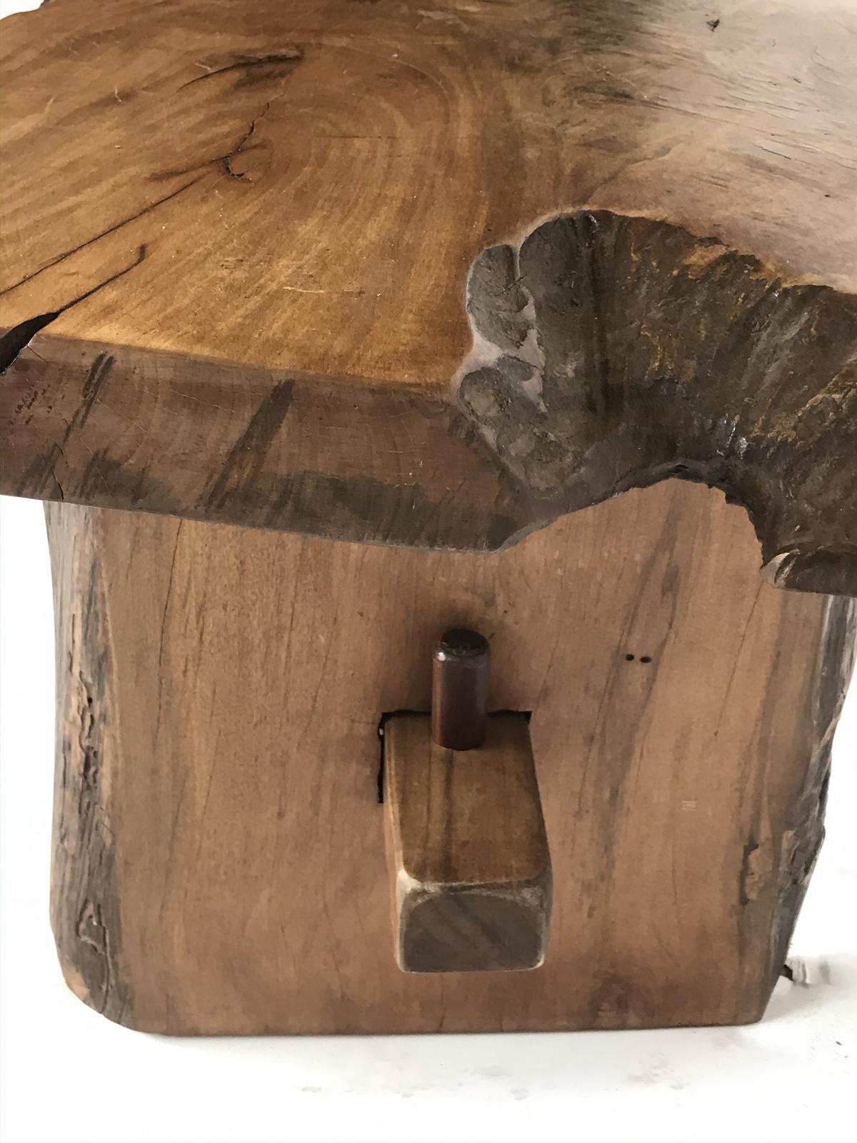 Live Edge teak Bench/Coffee Table 1