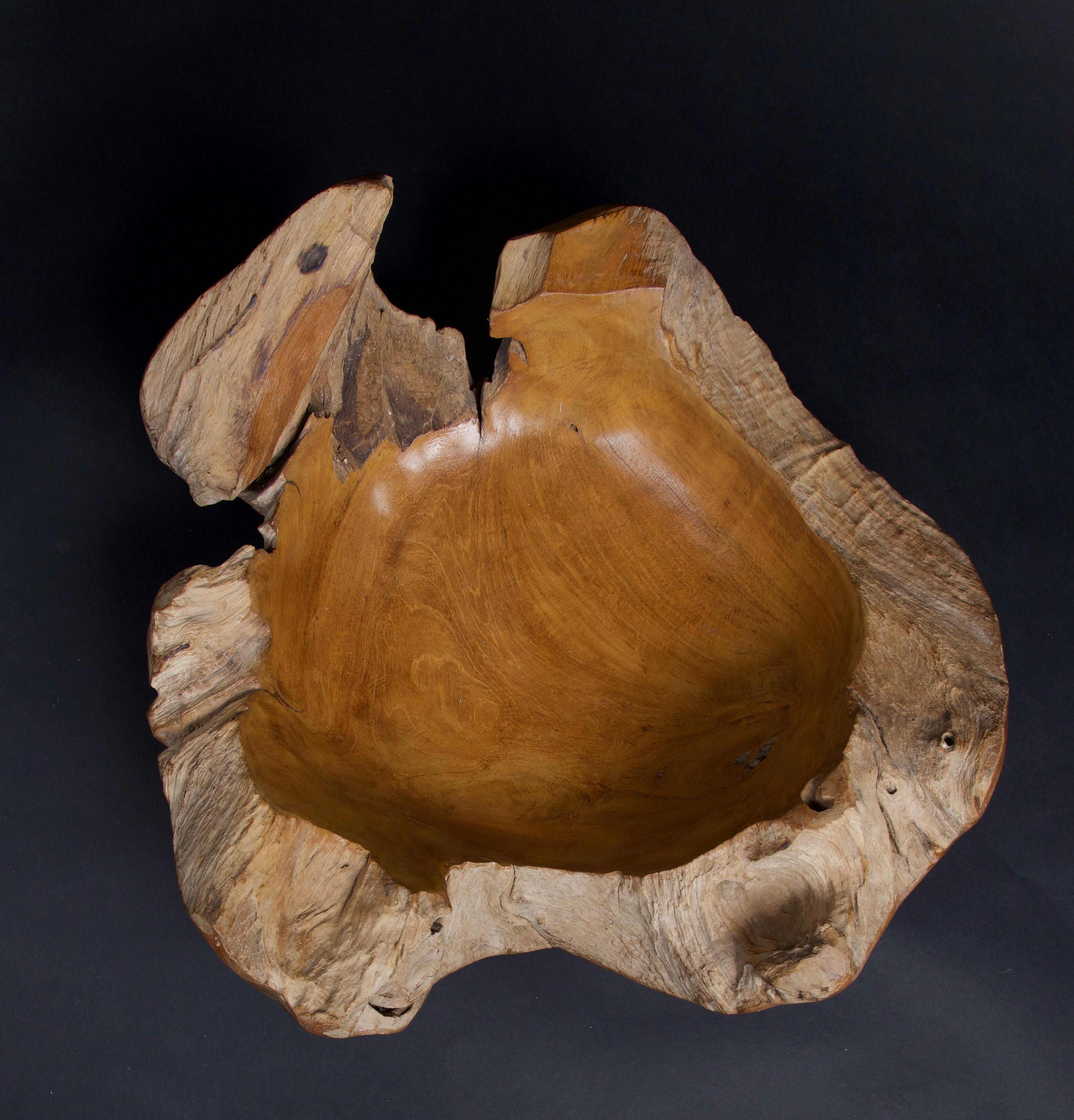live edge wood bowls