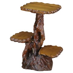 Live Edge Tiered Stand