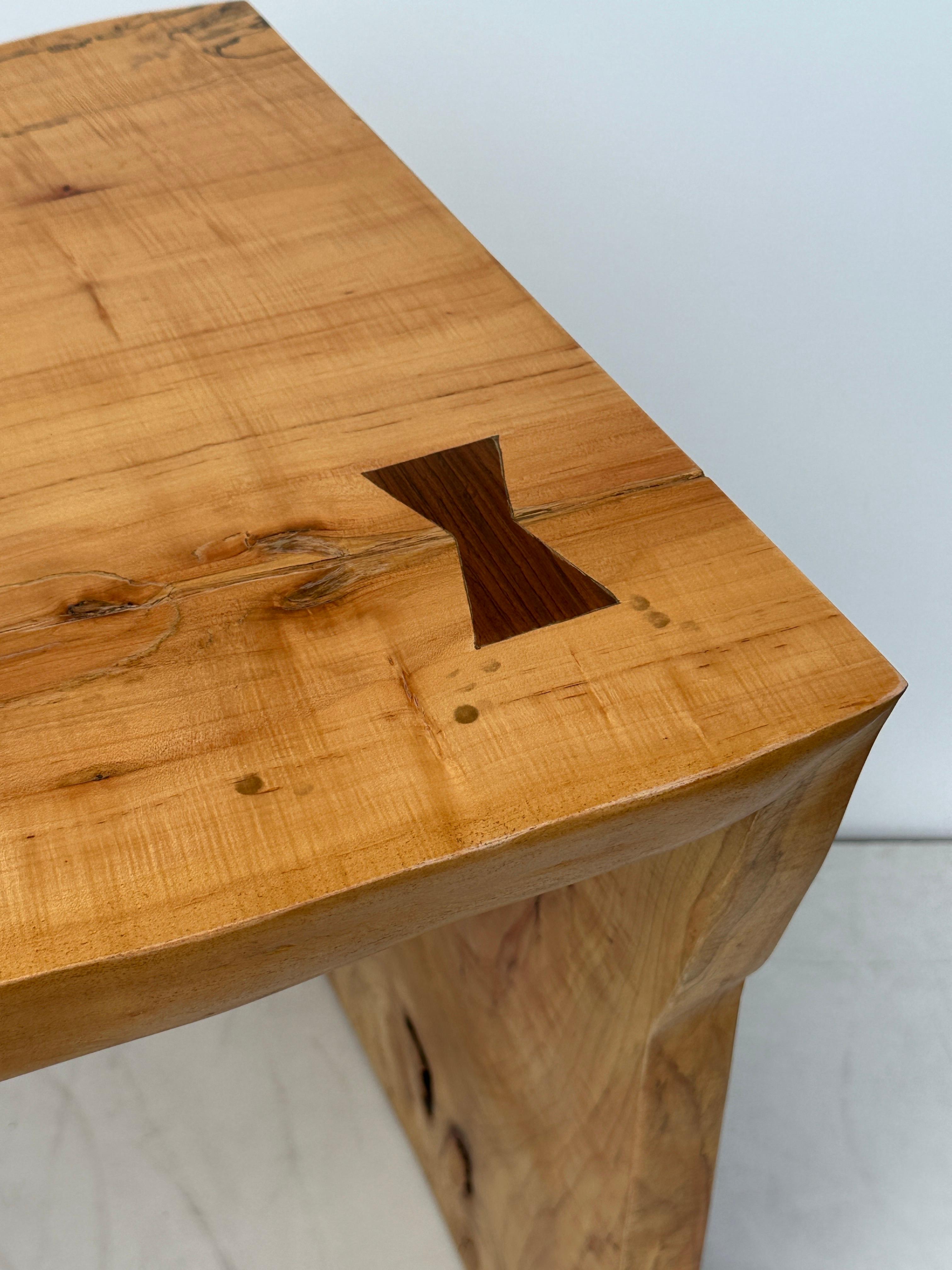 Live Edge Waterfall Desk Console Table 5