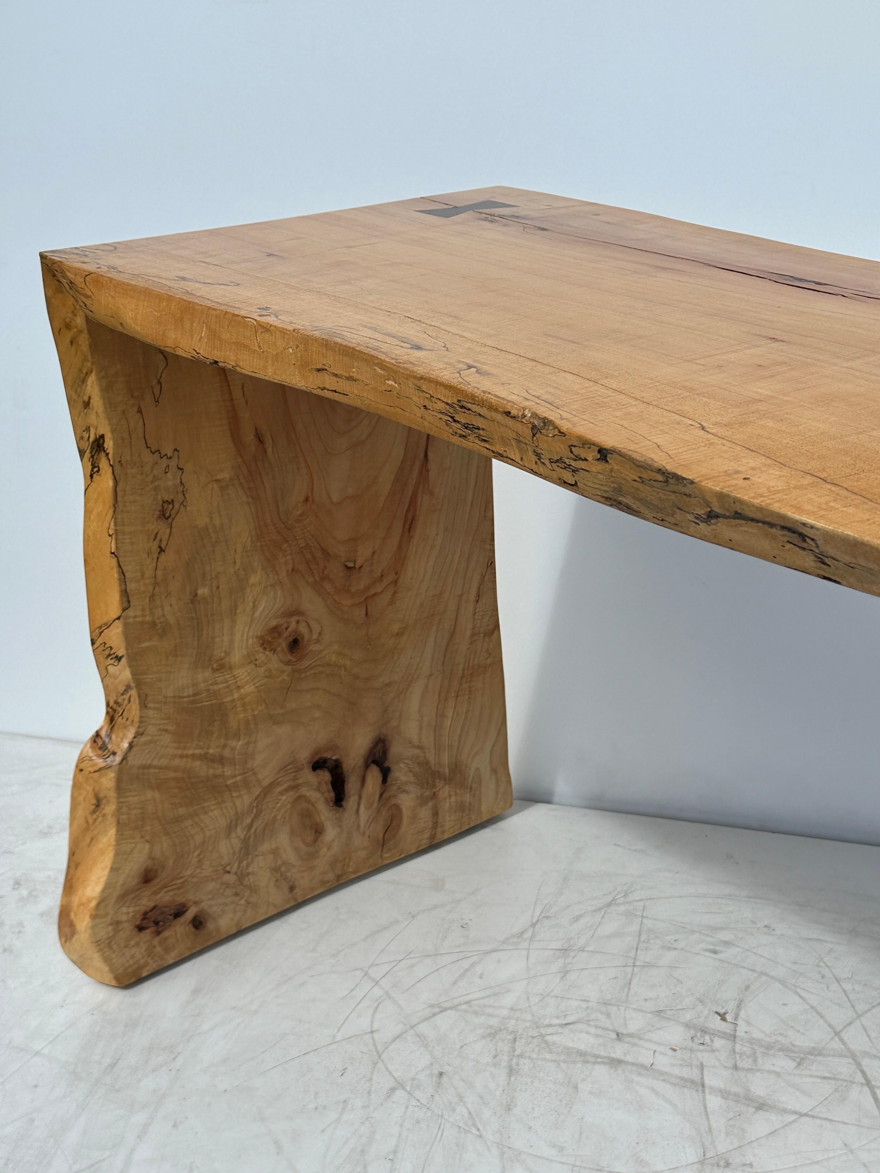 Live Edge Waterfall Desk Console Table 2