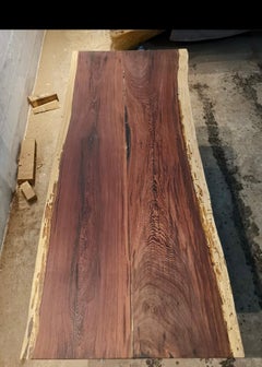 Live Edge Wenge Dining Table