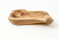 Fregadero de Madera con Borde Vivo, Lavabo, Madera Maciza, Nogal, Hecho a Mano, Mueble de Madera