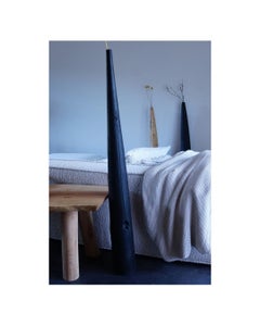 Live Edged Spalted Maple Modern Bench with two types of legs.