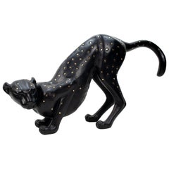 Live Size Black Cheetah