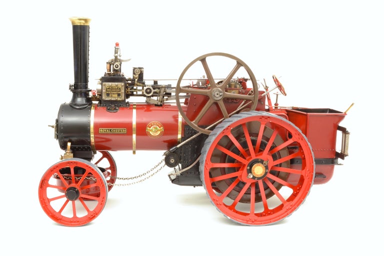 Live Steam Scale Model Steam Traction Engine For Sale at 1stDibs