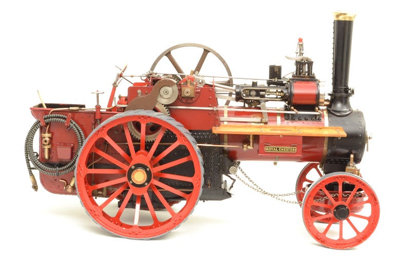 Live Steam Scale Model Steam Traction Engine For Sale at 1stDibs
