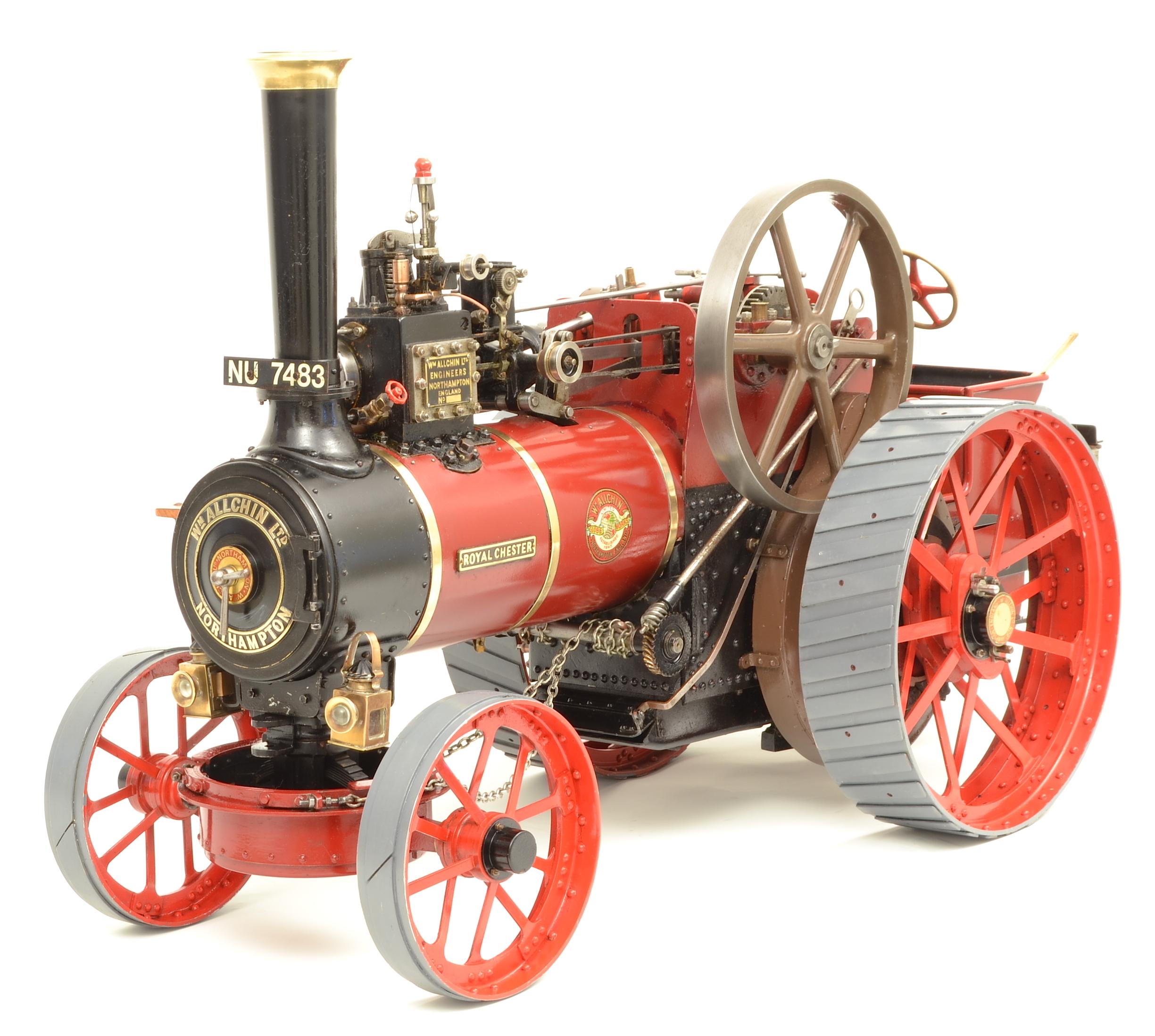 2 inch scale traction engine for sale