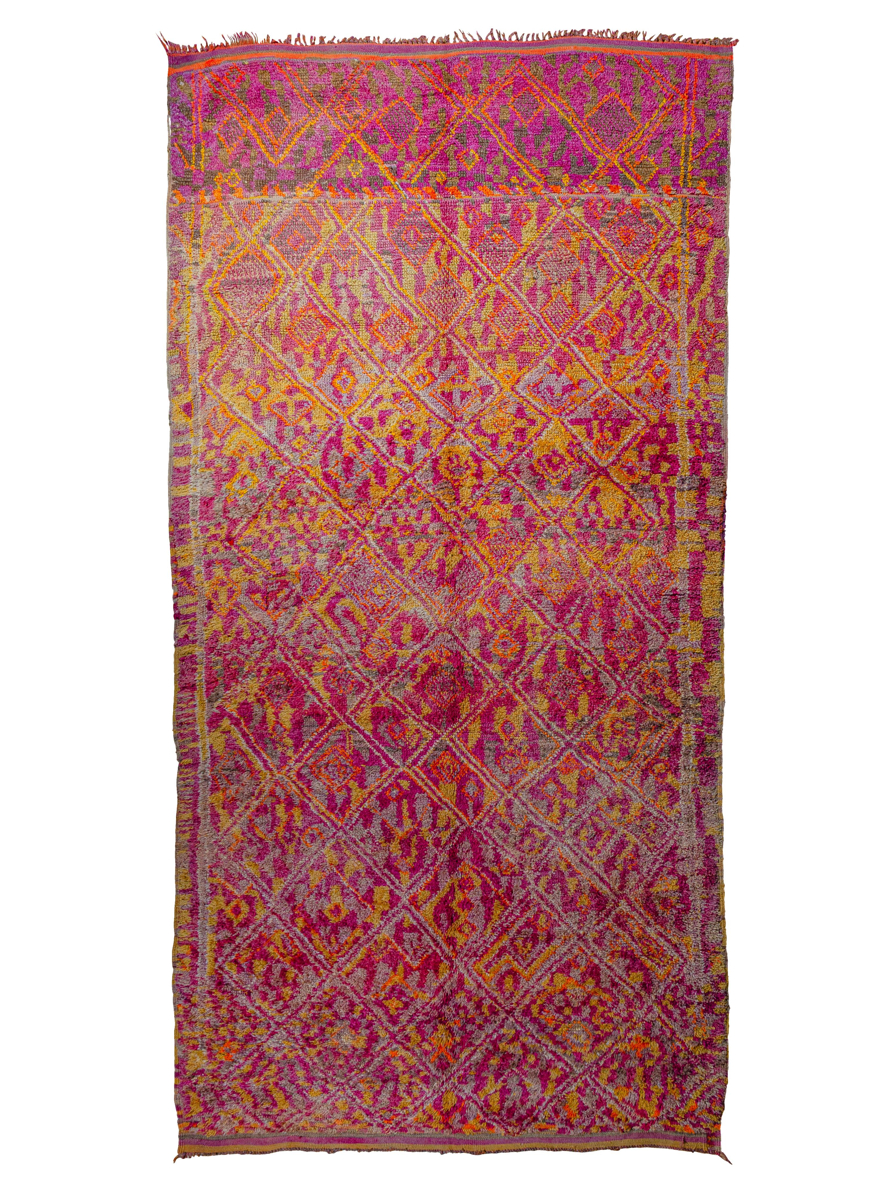 Rara Alfombra Talsint Vintage Tonal Aït bou Ichaouen Curada Por Breuckelen Berber Anudado a mano en venta
