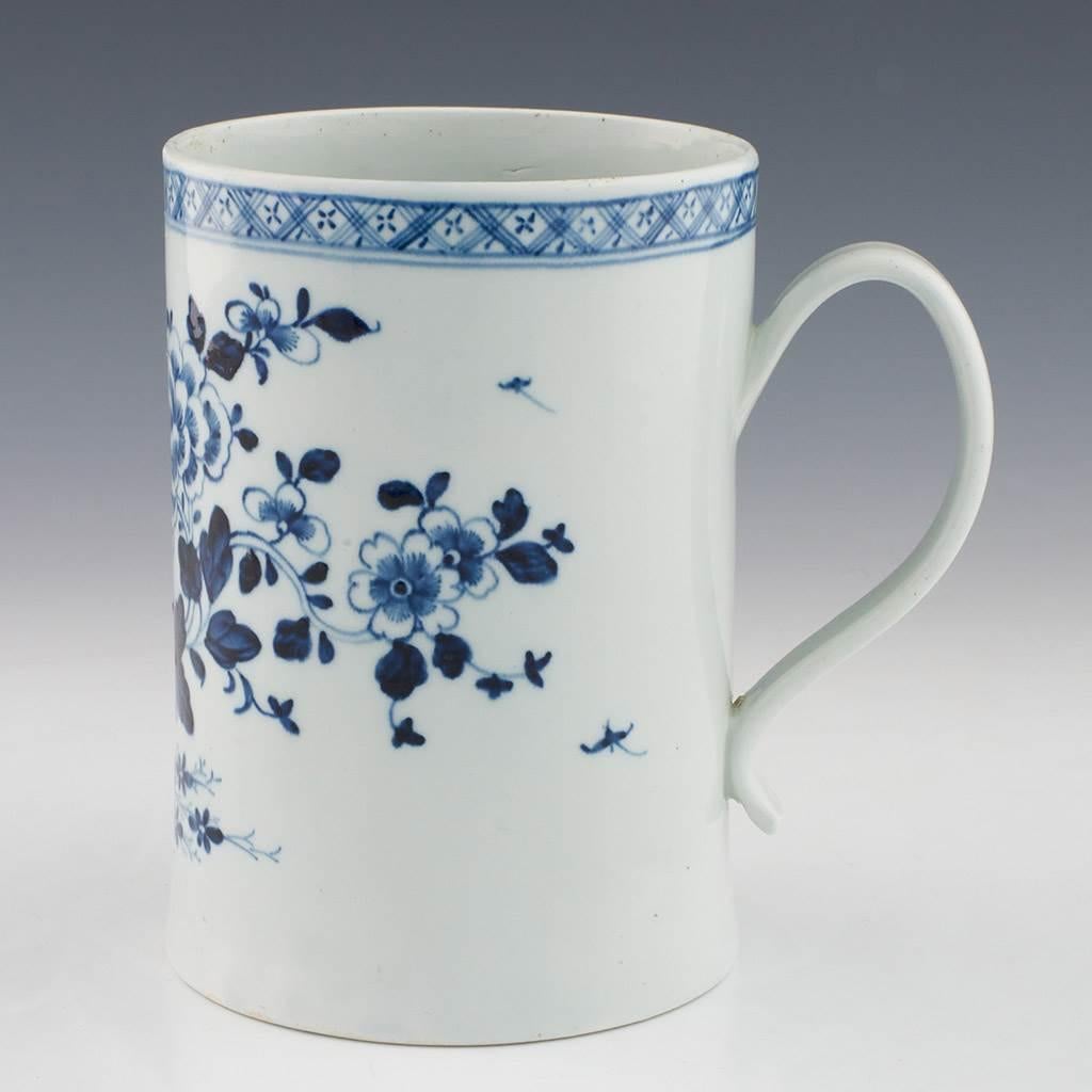 Britannico Boccale Quart di porcellana di Liverpool Richard Chaffers and Co. in vendita