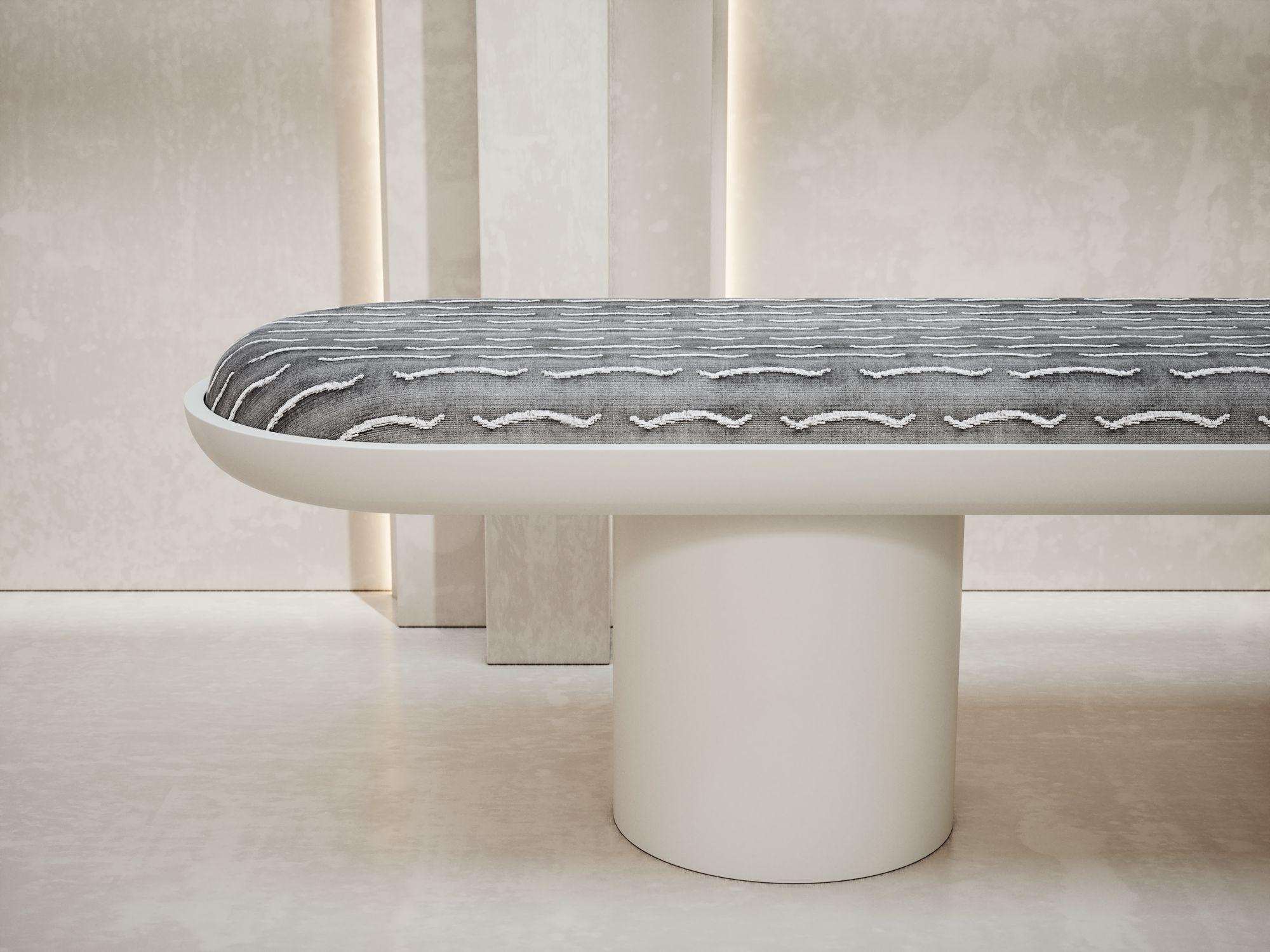 Lacquered Livia Bench For Sale