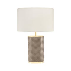 Livia Handwoven Table Lamp by Riviere x Giobagnara